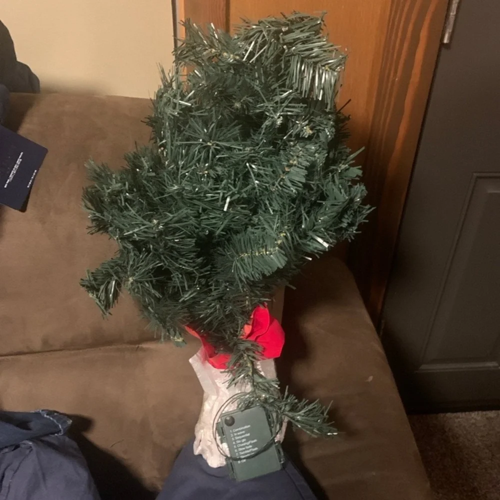 Green Holiday Artificial Pine Tree